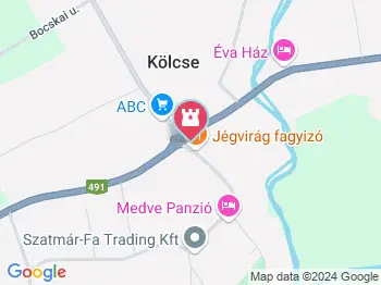 Kölcsei református templom Kölcse a térképen