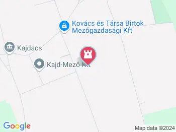 Petőfi Sándor Emlékméhes Kölesd - Borjád a térképen