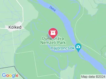 Duna–Dráva Nemzeti Park Kölked a térképen