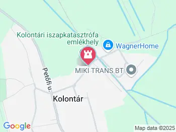 Kolontári iszapkatasztrófa emlékhely Kolontár a térképen