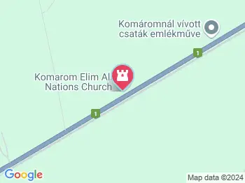 All Nations Mission Center Komárom a térképen