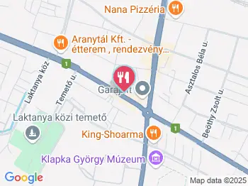 Boss-co Trattoria Komárom a térképen