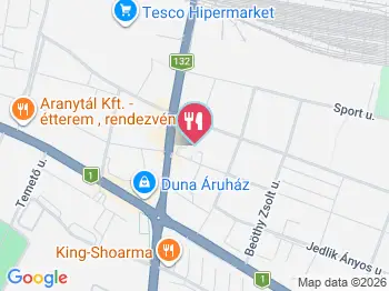 Heineken Söröző Komárom a térképen