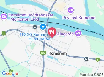 Hordó Panzió & Étterem Komárom a térképen