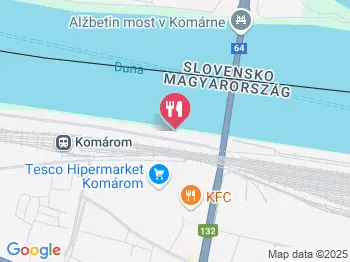 Jókai Mozi büfé Komárom a térképen