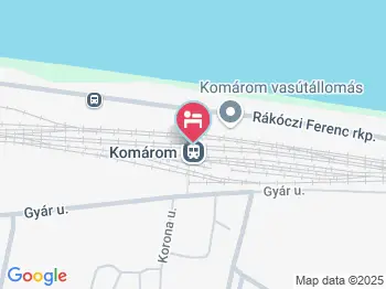 Karát Hotel Komárom a térképen