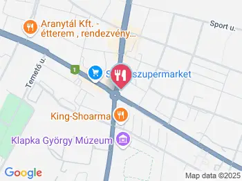 Kebab Ház Komárom a térképen