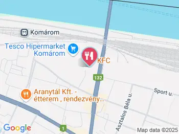 KFC - Komárom Komárom a térképen