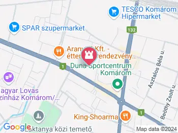 Komáromi Klapka György Múzeum Komárom a térképen