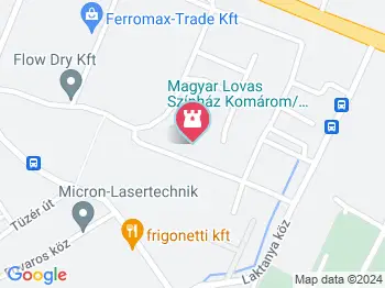 Magyar Lovas Színház Komárom a térképen