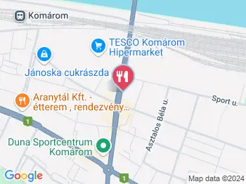 Monaco Kávézó & Delikátesz Komárom a térképen