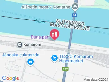 Monostori Erőd Büfé Komárom a térképen