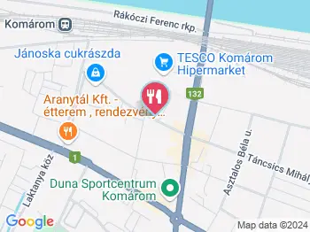 Németh Cukrászda & Kávézó Komárom a térképen