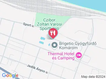 Sarki Vendéglő Komárom a térképen