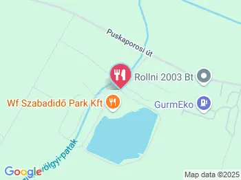 WF Szabadidőpark Park Étterem Komárom a térképen