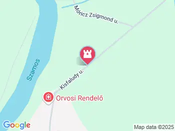 Becsky-Kossuth-Kúria Komlódtótfalu a térképen