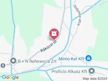 Ruszin Tájház Komlóska a térképen