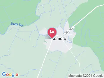Nyugodt Hajlék Vendégház Kömörő a térképen