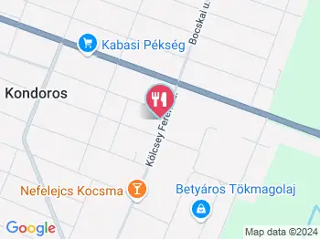 Gondűző Söröző Kondoros a térképen