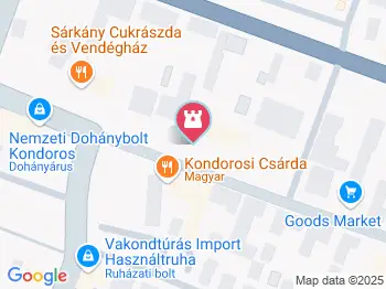 Kepenyes Pál fejszobra Kondoros a térképen