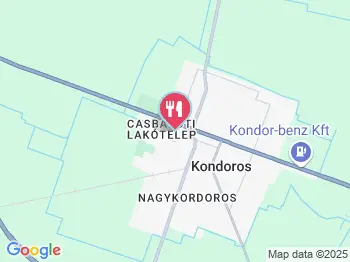 Kondorosi Csárda Kondoros a térképen