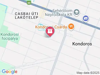 Szlovák-Magyar Táj- és Alkotóház Kondoros a térképen