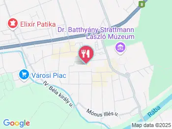 Danielo Pizzeria & Restaurant Körmend a térképen