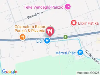 Fezőr Étterem Körmend a térképen