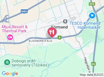 Gőzmalom Hotel & Étterem Körmend a térképen