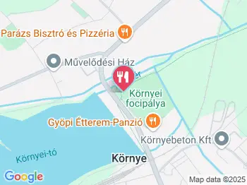 Gyöpi Panzió étterme Környe a térképen