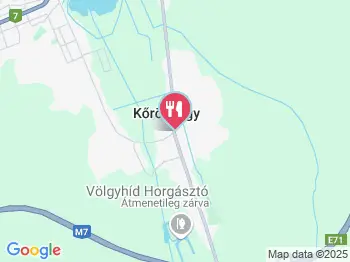 Muskátli Vendéglő Kőröshegy a térképen