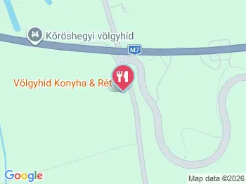 Völgyhíd konyha & rét Kőröshegy a térképen