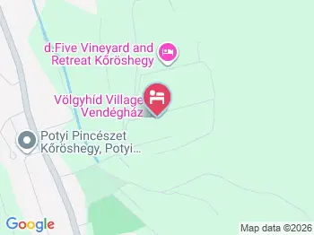 Völgyhíd Village Kőröshegy a térképen