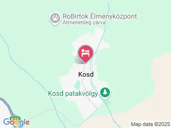 Naszalykapuja Vendégház Kosd a térképen