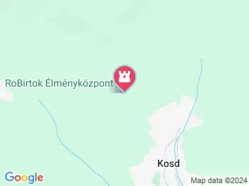 RoBirtok Élményközpont és Állatsimogató Kosd a térképen
