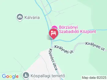 Kisinóci Turistaház Kóspallag a térképen