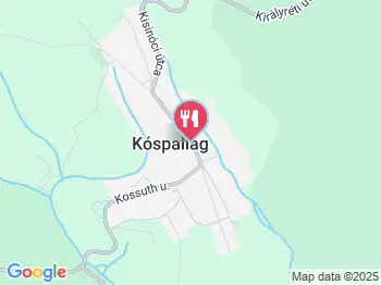 Szent Orbán Erdei Wellness Hotel étterme Kóspallag a térképen