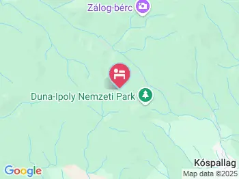 Szent Orbán Erdei Wellness Hotel Kóspallag a térképen