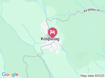 Szépvölgy Vendégház Kóspallag a térképen