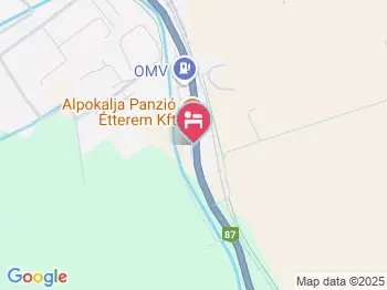 Alpokalja Panzió Kőszeg a térképen