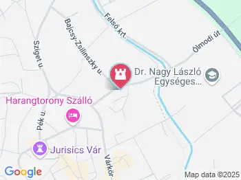 Arany Egyszarvú Patikamúzeum Kőszeg a térképen