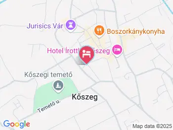 Arany Strucc Hotel Kőszeg a térképen