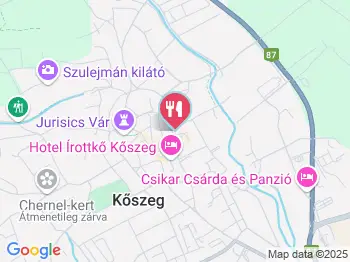 Dolce Vita Cafe & Pizza Kőszeg a térképen