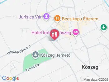 Dominik Pizzéria & Étterem Kőszeg a térképen