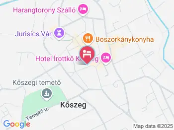 Dóra Vendégház Kőszeg a térképen