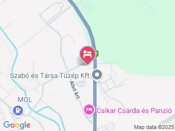 Família Vendégház Kőszeg a térképen