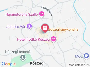 Fekete Szerecseny Patikamúzeum Kőszeg a térképen