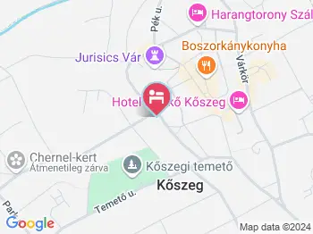 Fogadó a Kóbor Macskához Kőszeg a térképen