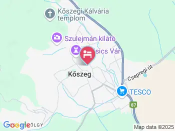 Hotel Írottkő Kőszeg a térképen