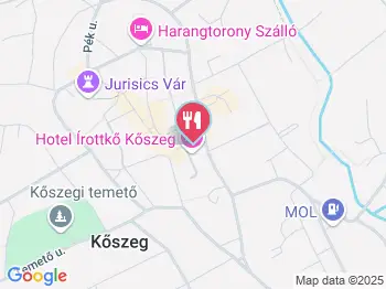 Írottkő Hotel étterme Kőszeg a térképen